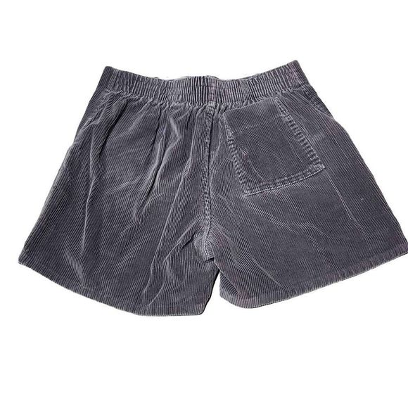 Vintage OP Dogtown grey drop pocket corduroy 4.5" shorts - Picture 4 of 6
